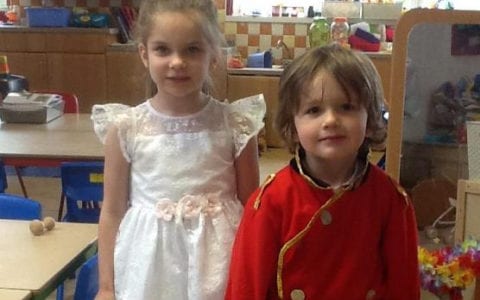 A right royal knees-up