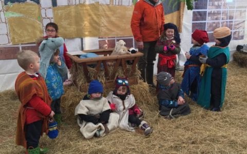 Our Reception class visit Bethlehem