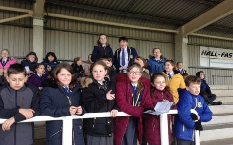 Year 6 race to learn maths at Southwell racecourse
