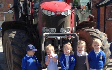 Tractor fun for Nursery