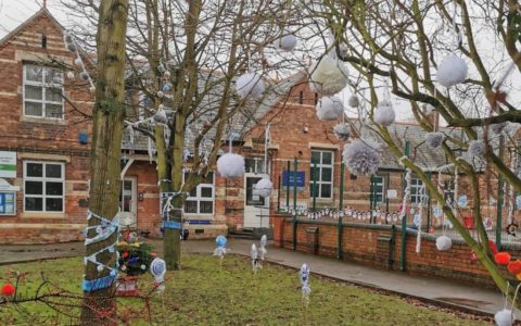 We've been yarn bombed!